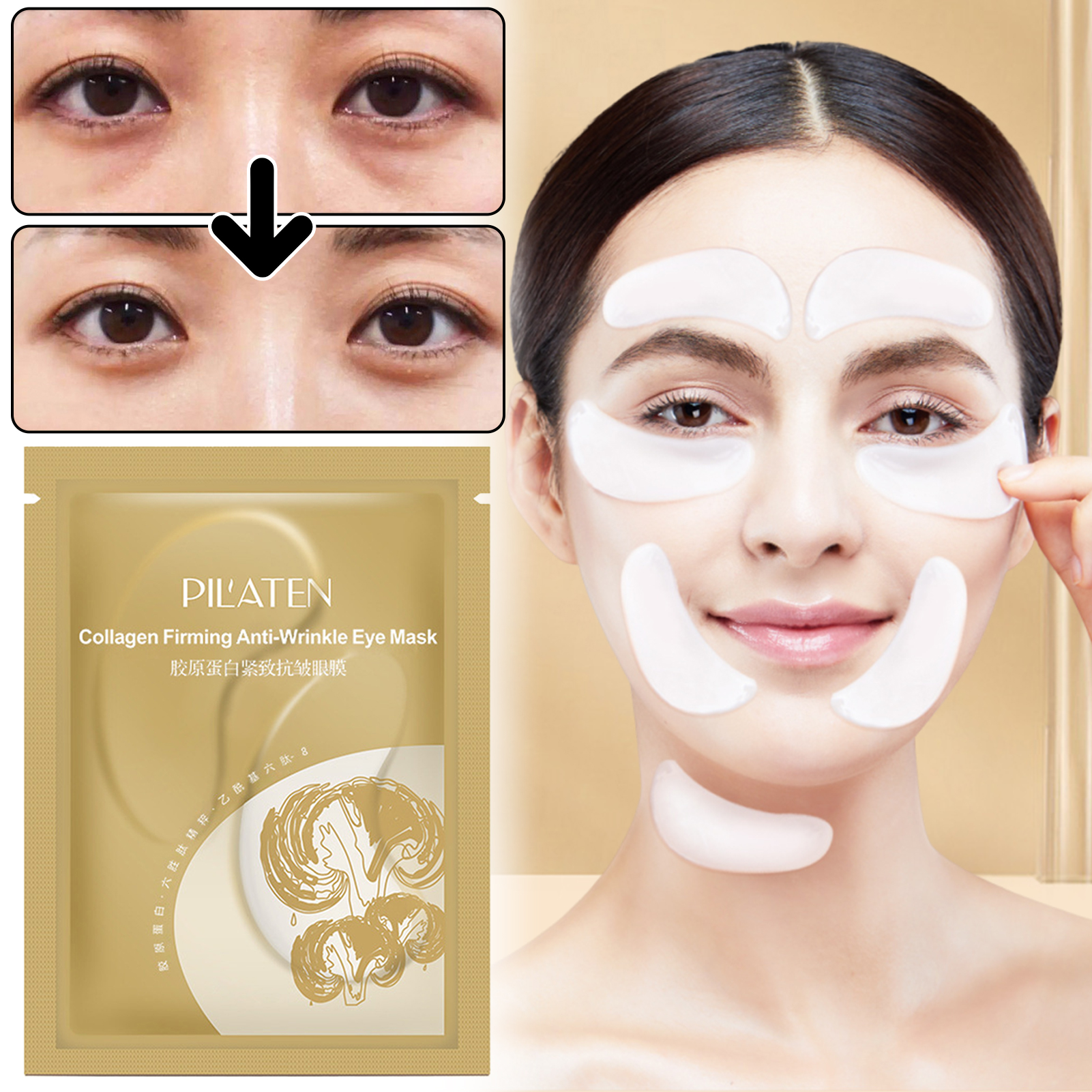 Women Bags Under Eyes - Repair Eyes Patch For Remove Dark