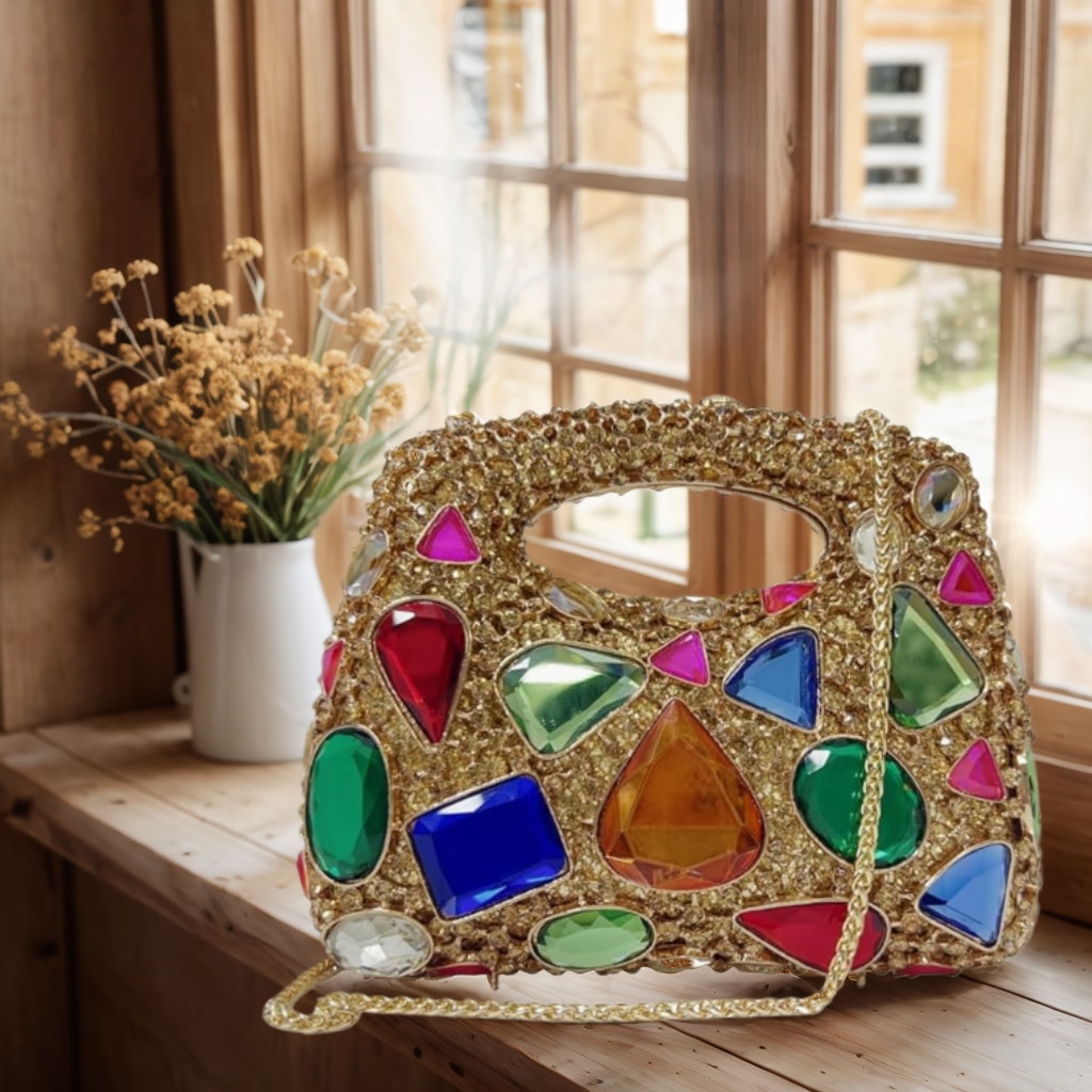 Women Bags For Wedding - Women Luxury Diamond Rhinestone Evening Bag
