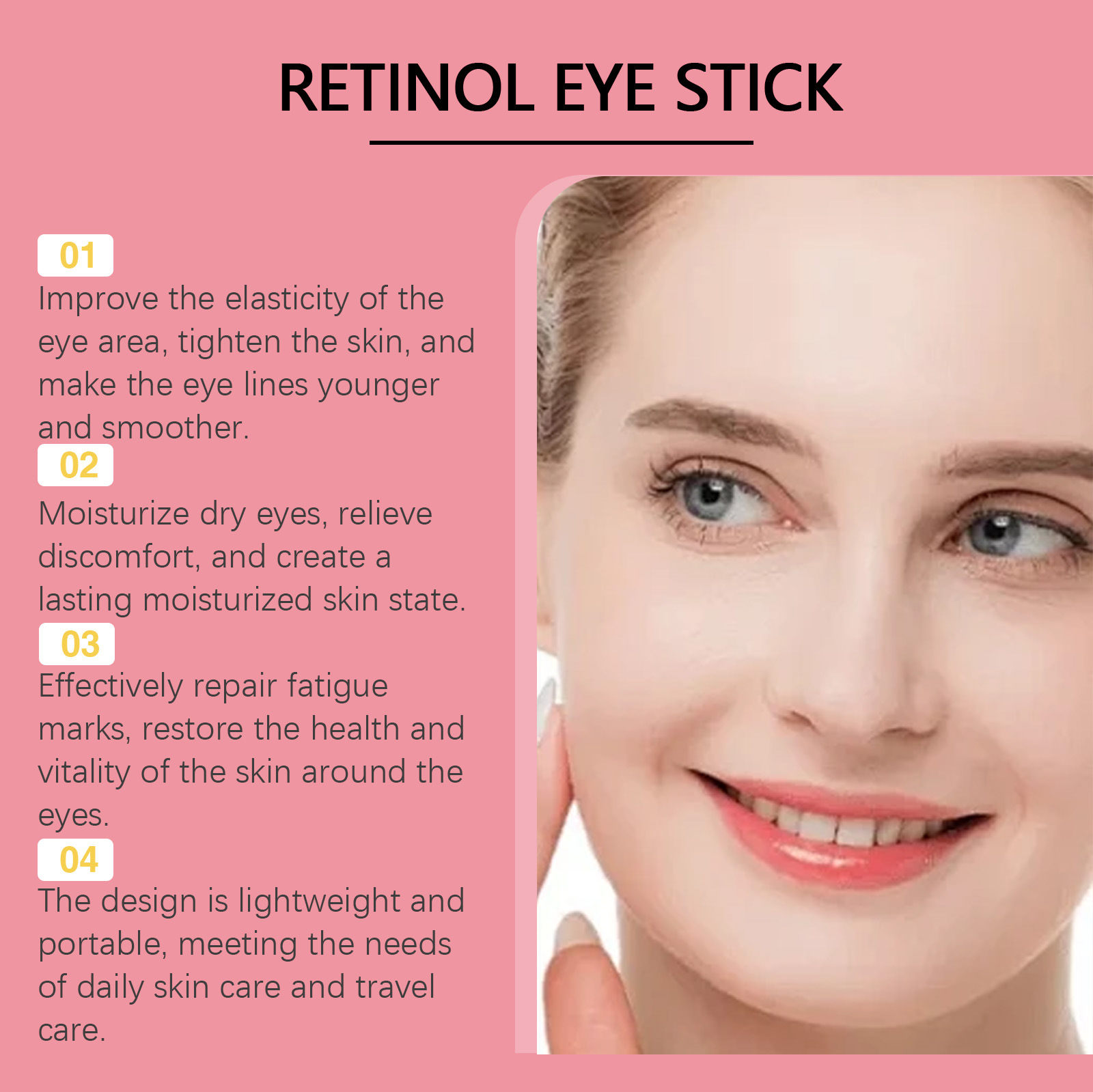 Retinol Eye Stick With Collage - Women Bags Under Eyes ulasan dan harga
