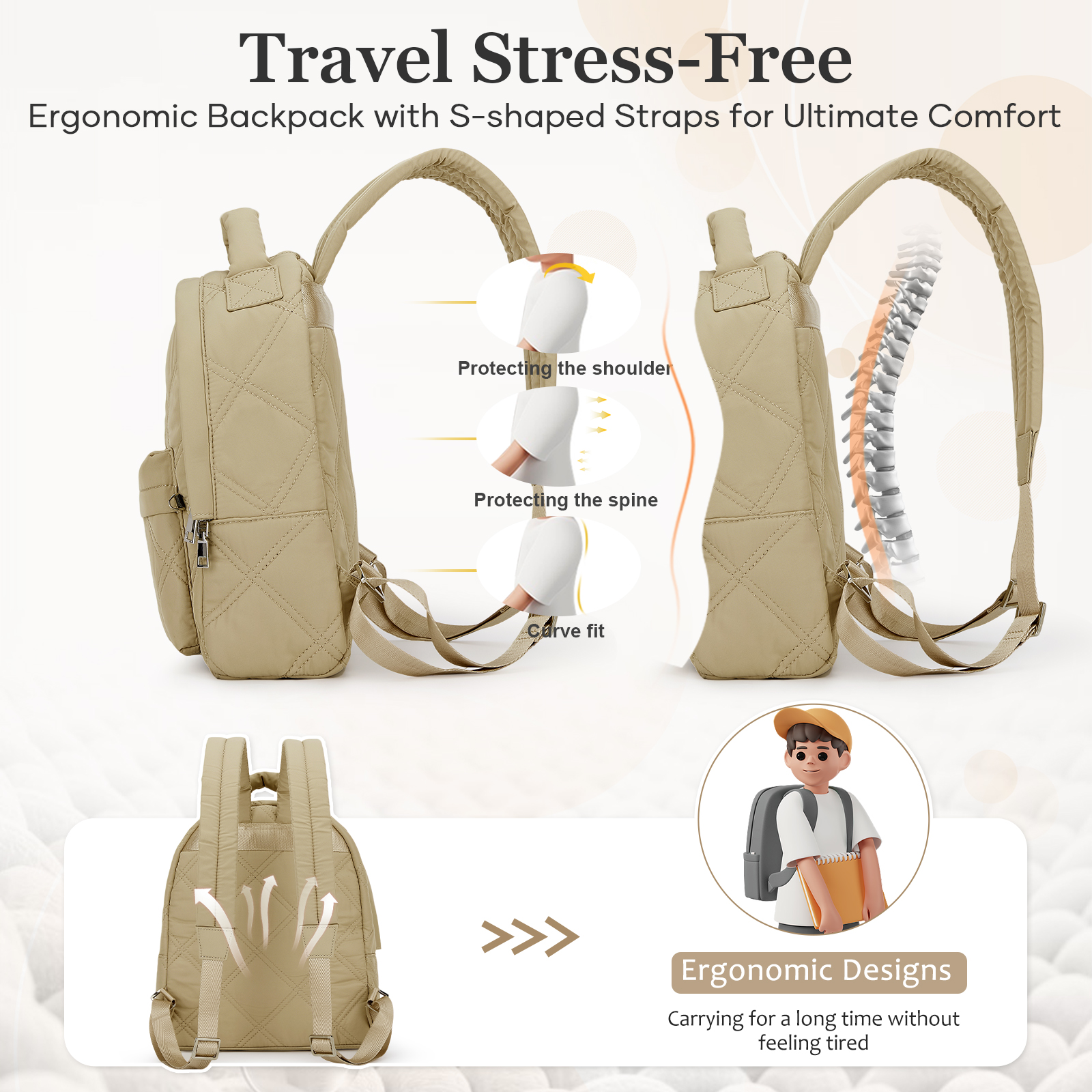 Women's Backpack Fashion Backp - Women'S Bags For Work ulasan dan harga