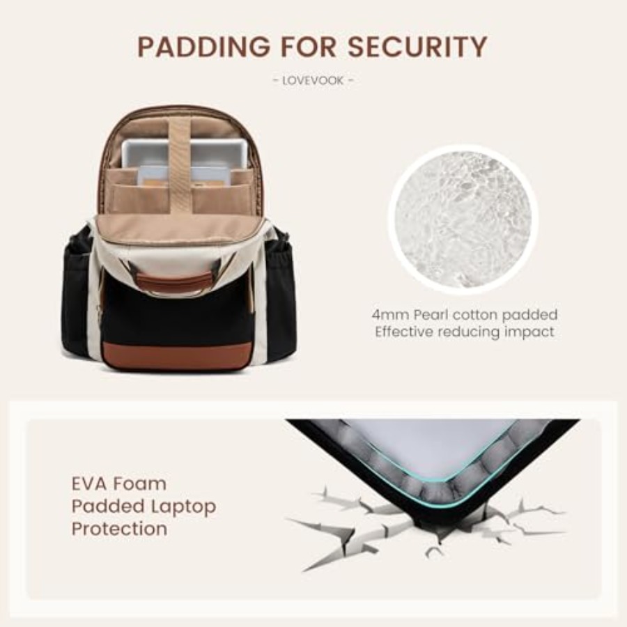 Laptop Backpack for Women with - Women'S Bags For Work ulasan dan harga
