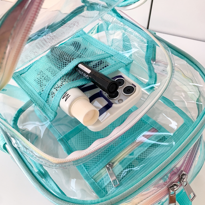 PVC Transparent Zipper Large C - Women'S Xl Bags ulasan dan harga