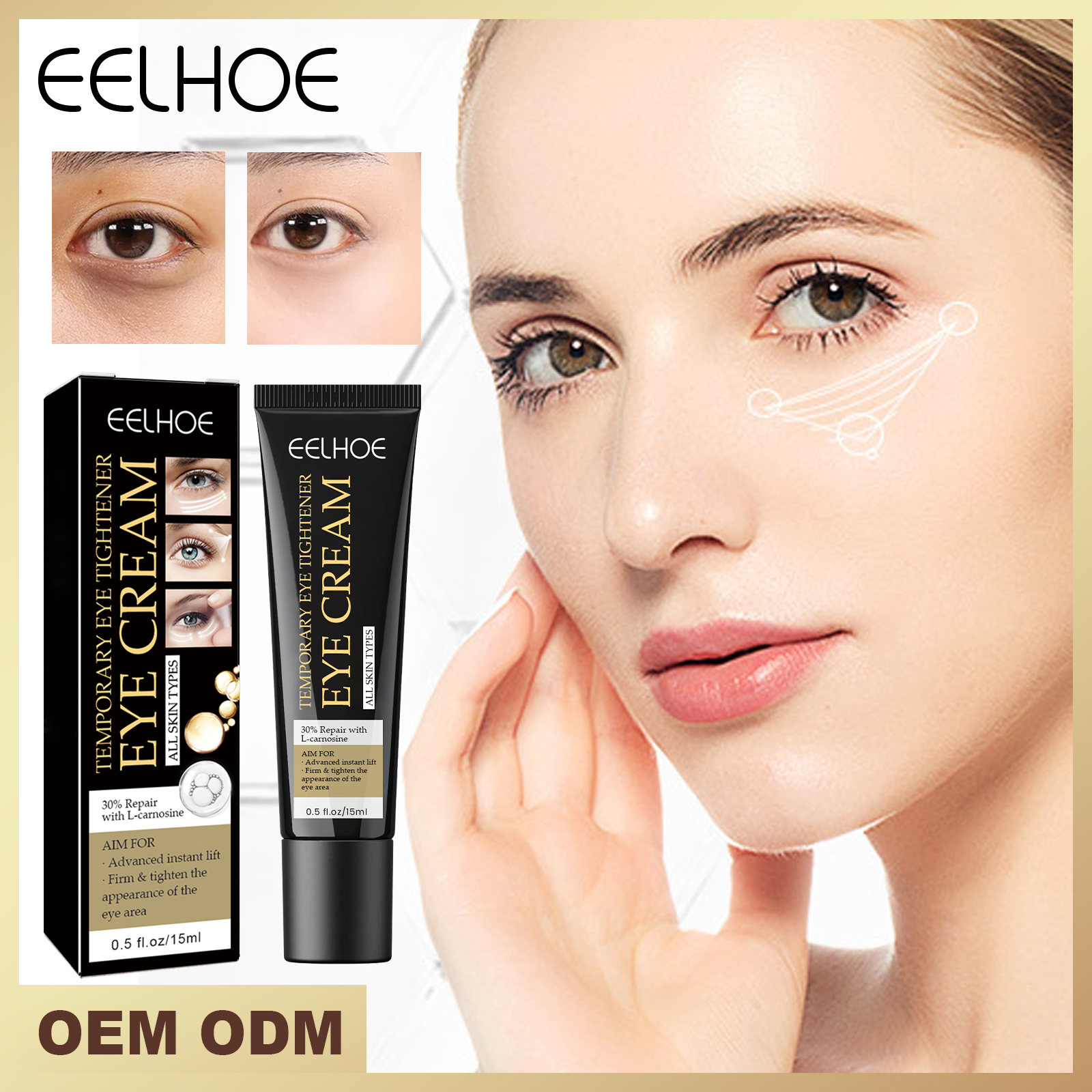 EELHOE Eye Firming Cream for D - Women Bags Under Eyes ulasan dan harga