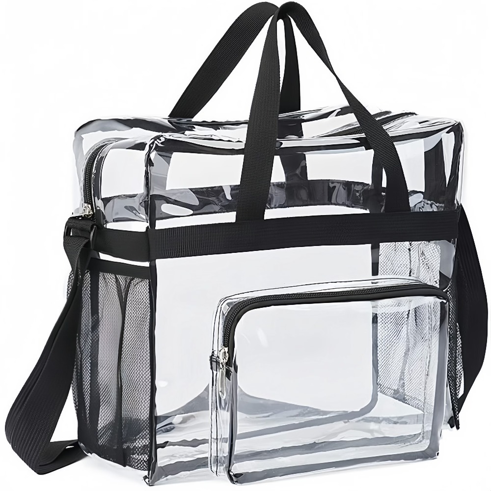 Clear Tote Bag Heavy Duty Plas - Women'S Bags For Work ulasan dan harga
