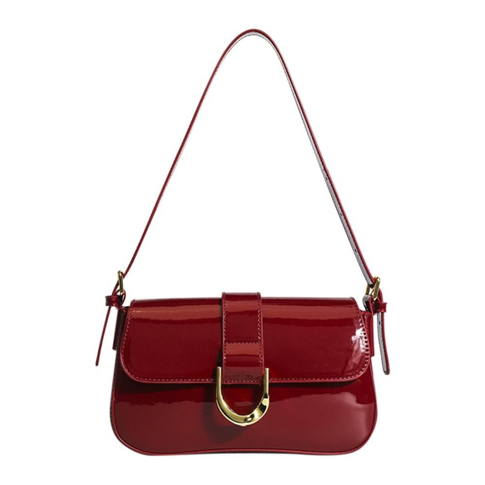 Classic PU Leather Horseshoe B - Women Bags Zara ulasan dan harga