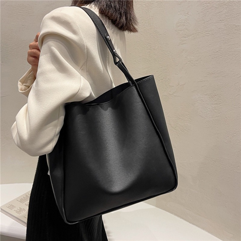 Simple Women Bucket Shoulder B - Women Bags Zara ulasan dan harga
