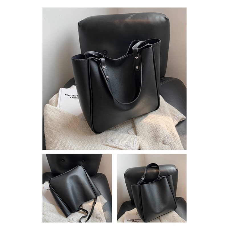 Simple Women Bucket Shoulder B - Women Bags Zara ulasan dan harga