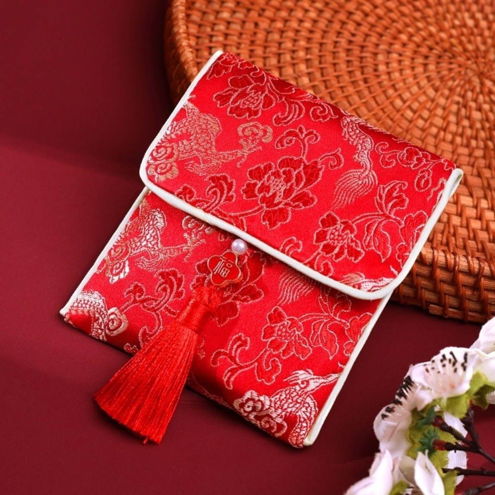 New Year Blessing Words Brocad - Women Bags For Eid ulasan dan harga