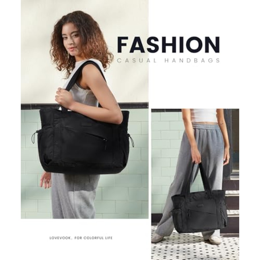 LOVEVOOK Tote Bag for Women, p - Women'S Bags For Work ulasan dan harga