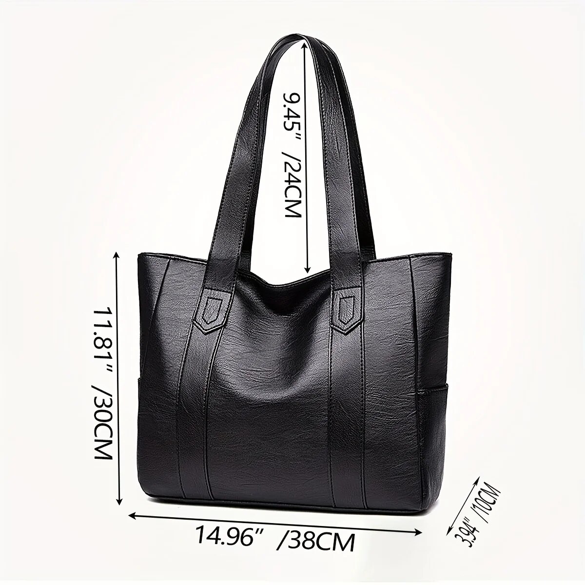 Vintage Large Capacity Tote Ba - Women Bags Zara ulasan dan harga
