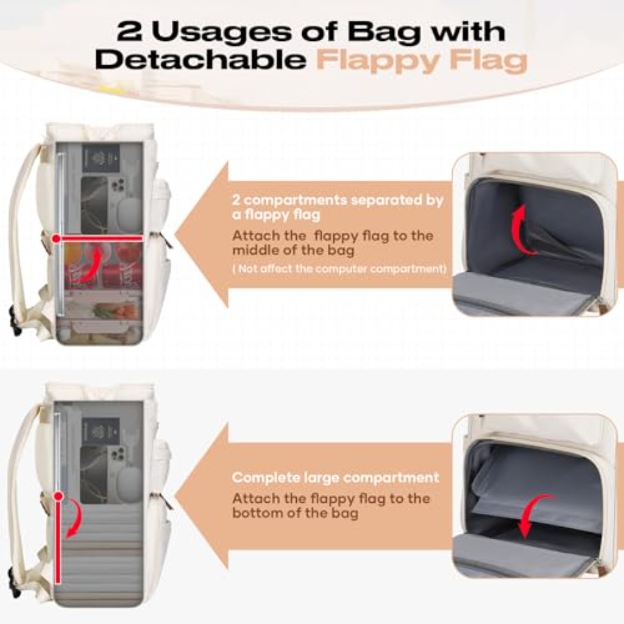 Travel Backpack for Women Men, - Women'S Bags For Work ulasan dan harga