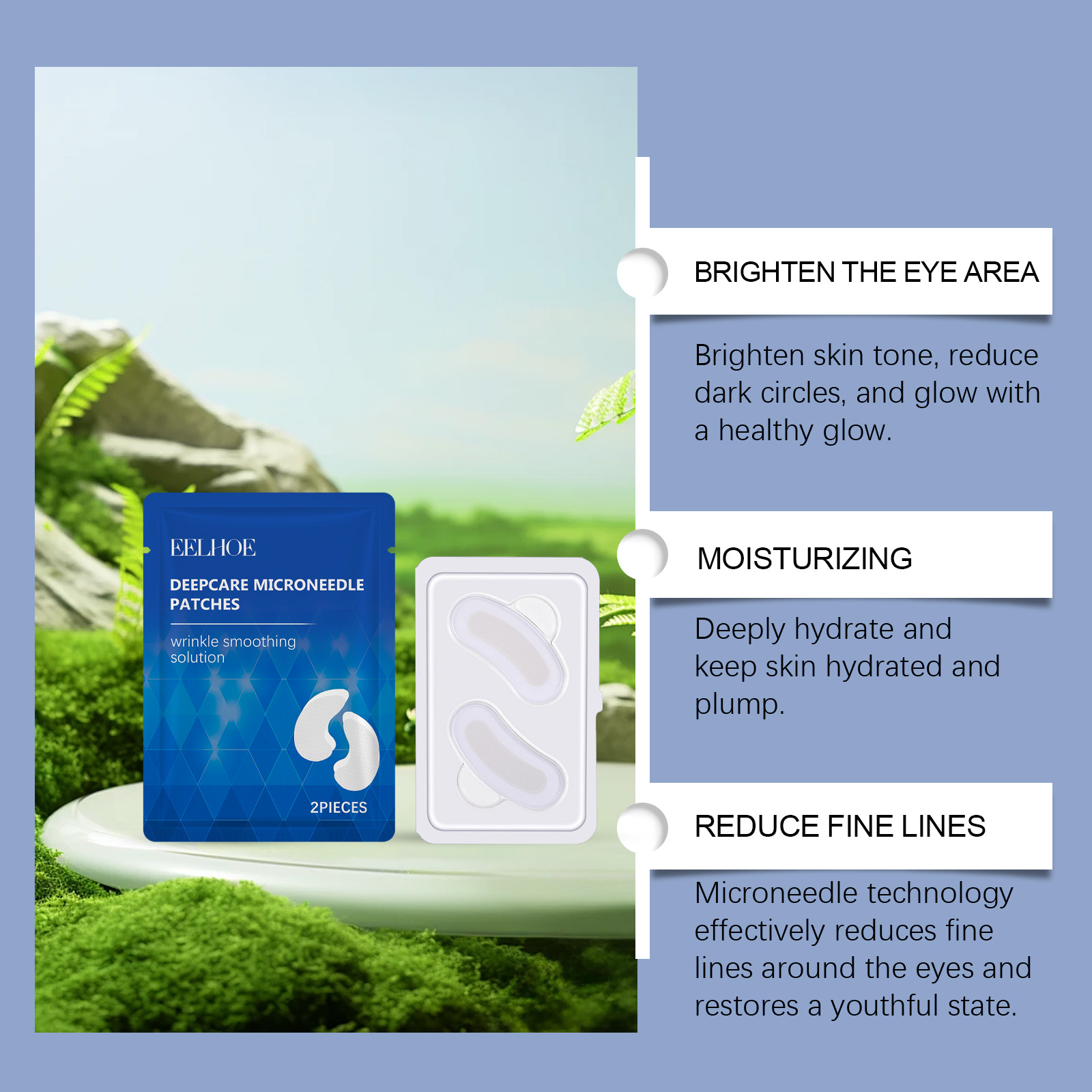 EELHOE Retinol Microneedle Eye - Women Bags Under Eyes ulasan dan harga