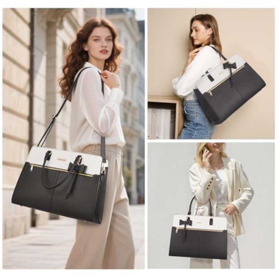 Laptop Tote Bag for Women, 15. - Women'S Bags For Work ulasan dan harga