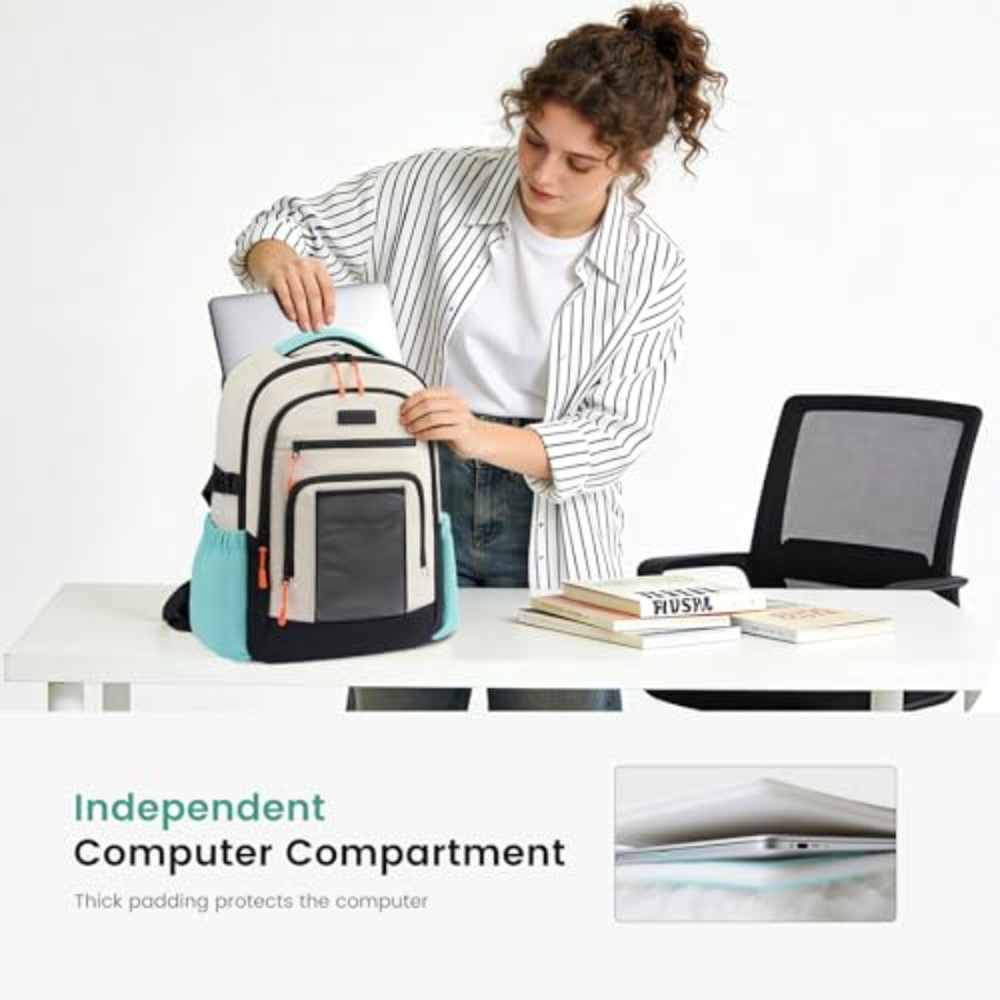 Laptop Backpack for Women with - Women'S Bags For Work ulasan dan harga