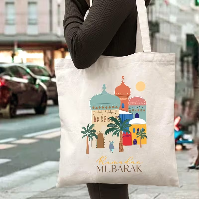 Aesthetic Ramadan Tote Bag Eid - Women Bags For Eid ulasan dan harga