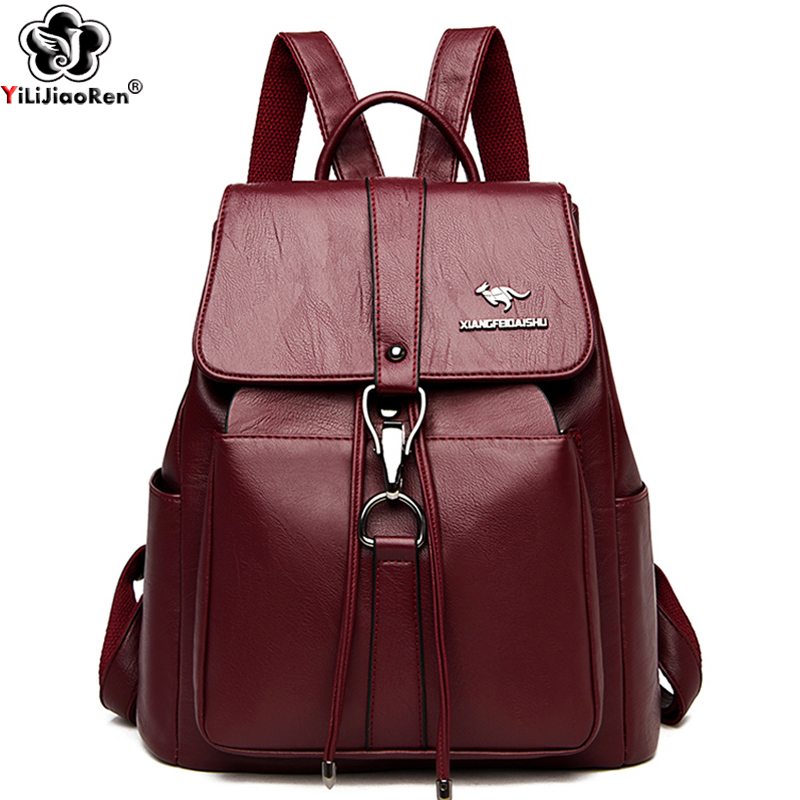 Anti Theft Backpack Women Shou - Women Bags Medium Size ulasan dan harga
