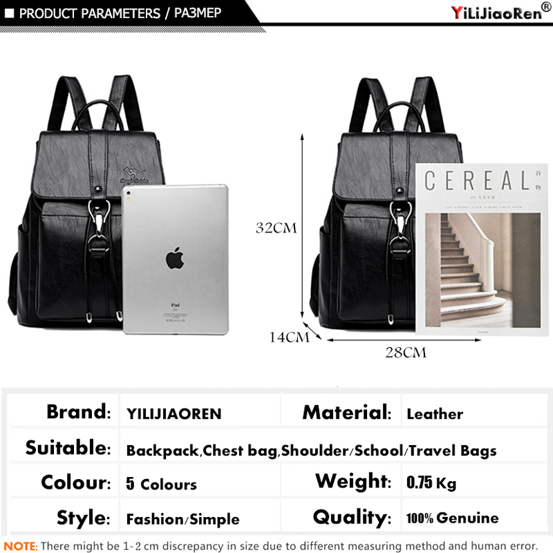 Anti Theft Backpack Women Shou - Women Bags Medium Size ulasan dan harga