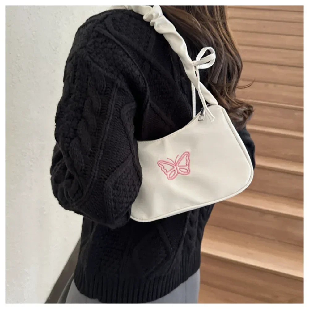 Embroidery Bowknot Butterfly S - Women Bags Zara ulasan dan harga
