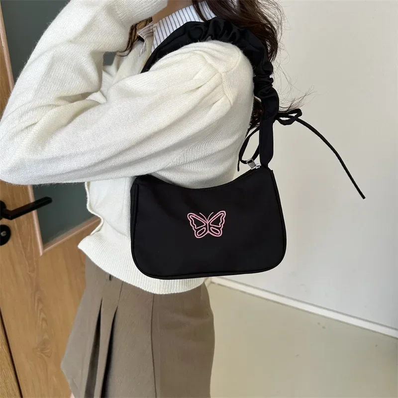 Embroidery Bowknot Butterfly S - Women Bags Zara ulasan dan harga