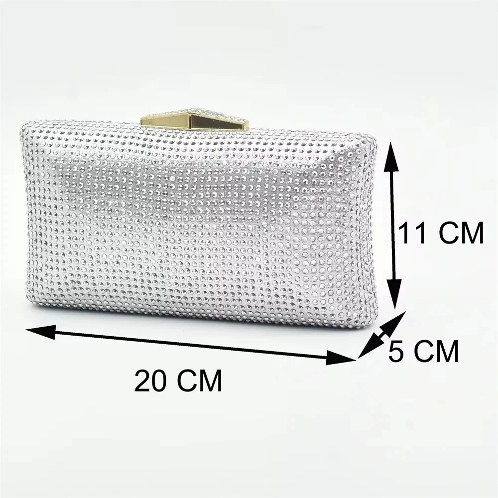 Silver Shoe and Bag Set for Pa - Women Bags For Wedding ulasan dan harga