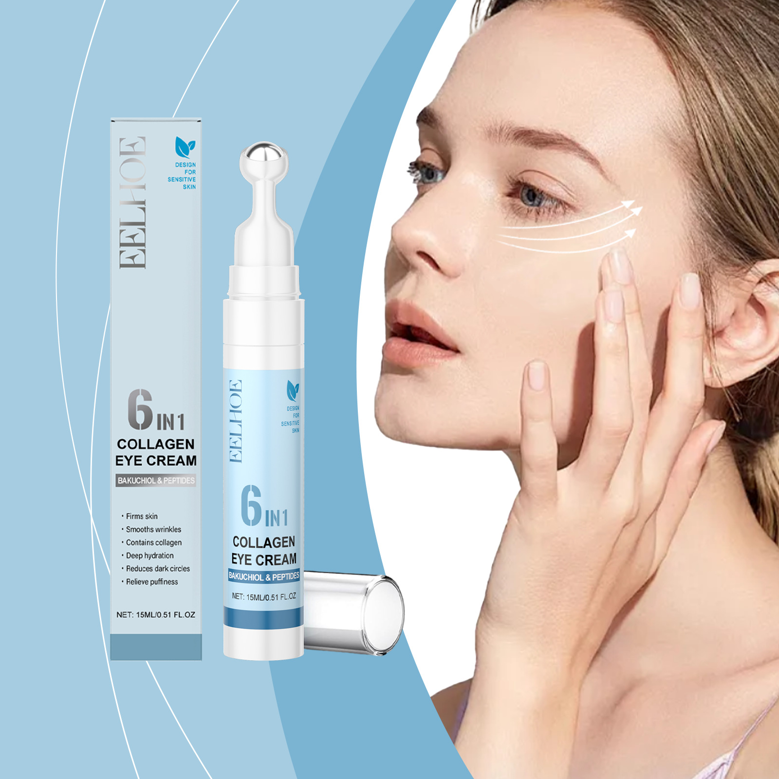​EELHOE Under Eye Cream Anti W - Women Bags Under Eyes ulasan dan harga