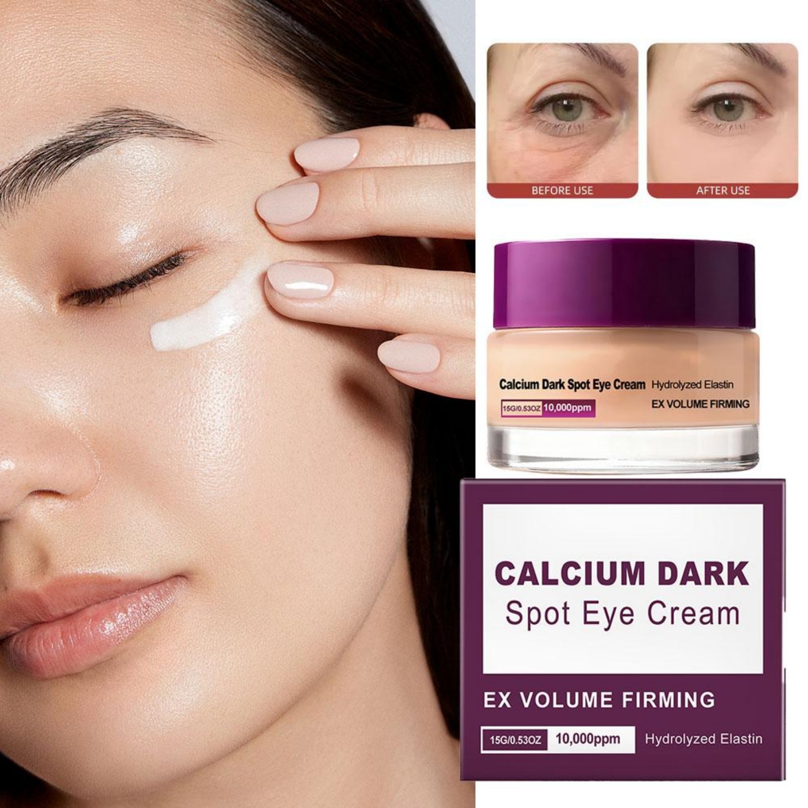 Calcium Eye Cream Dark Circle  - Women Bags Under Eyes ulasan dan harga