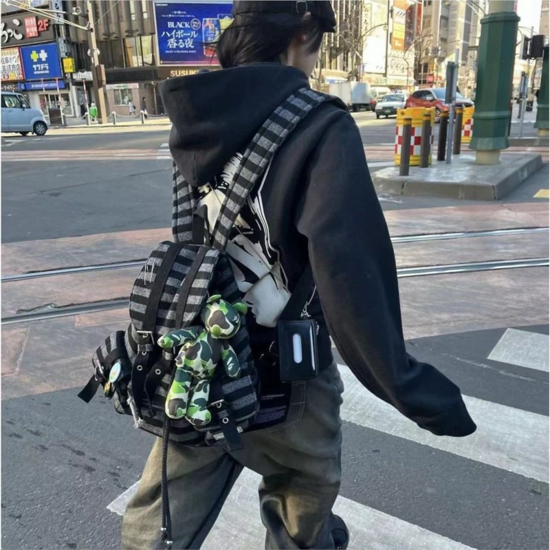 Harajuku Vintage Backpack Wome - Women'S Xl Bags ulasan dan harga