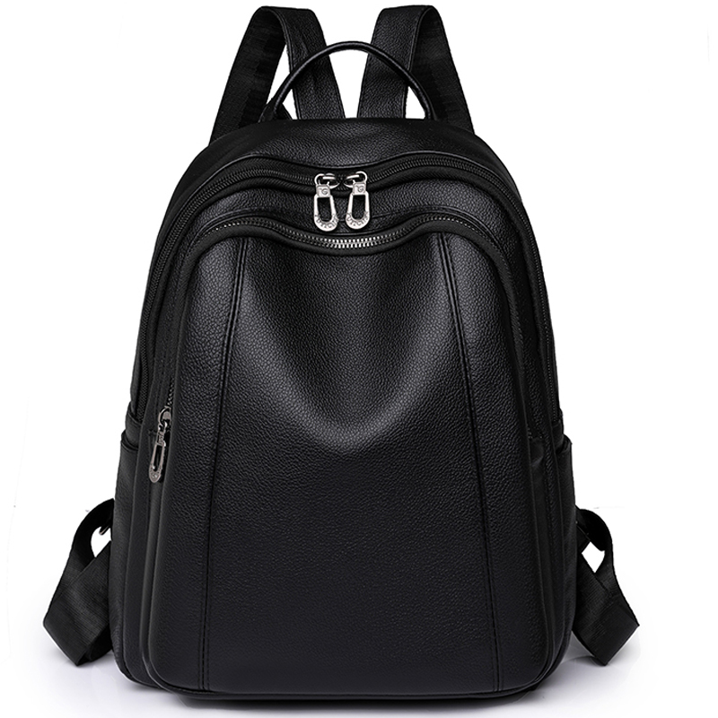 High Quality Leather Backpack  - Women Bags Medium Size ulasan dan harga