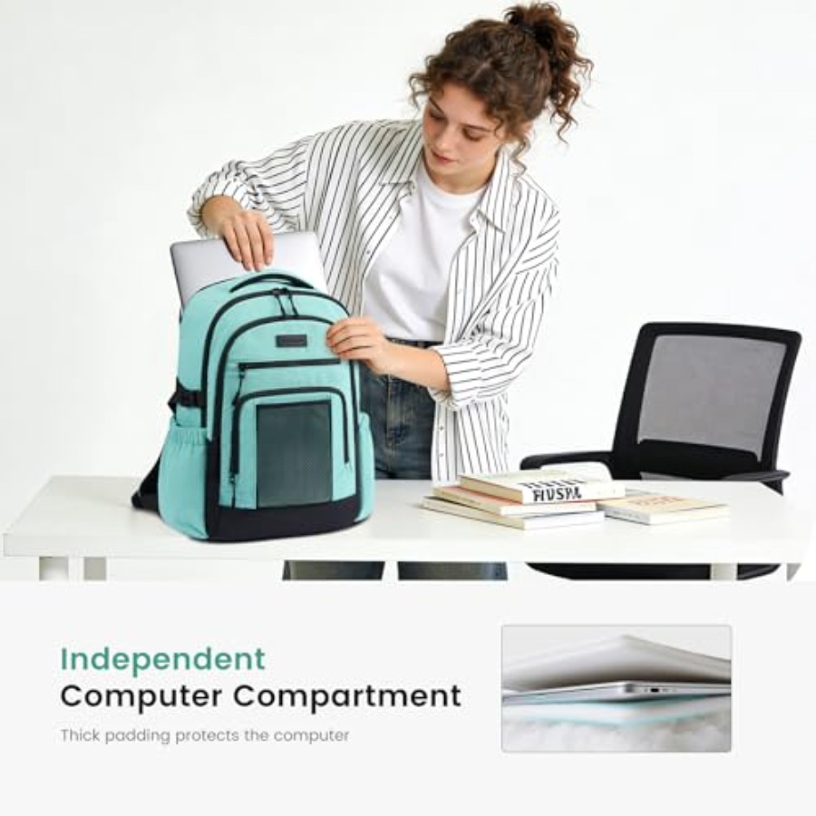 Laptop Backpack for Women with - Women'S Bags For Work ulasan dan harga