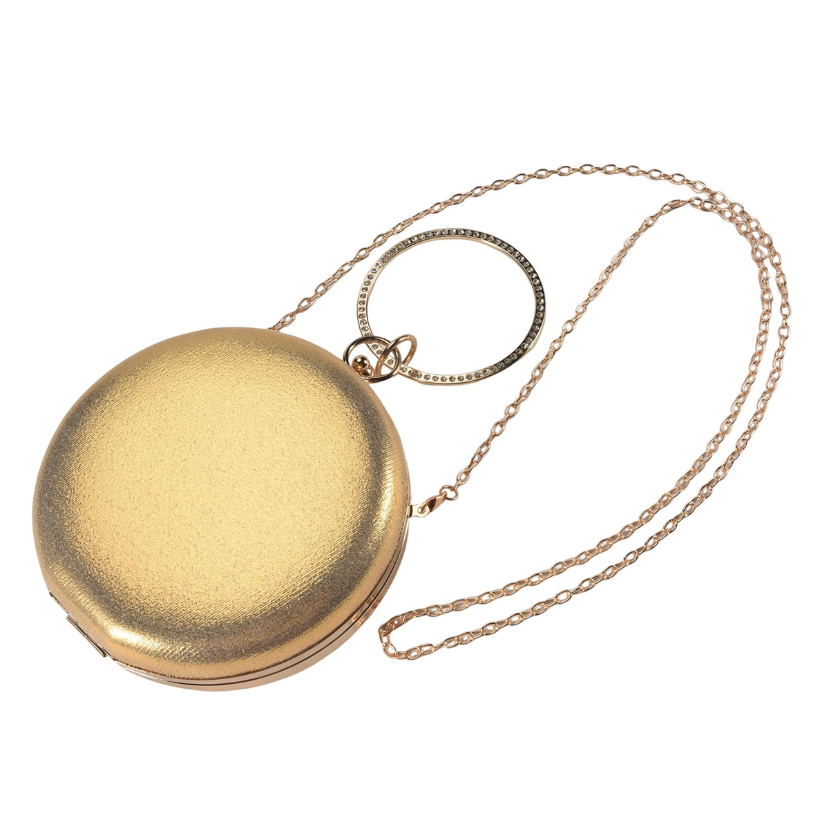 ABQR Round Shaped Women Evenin - Women Bags Gold ulasan dan harga