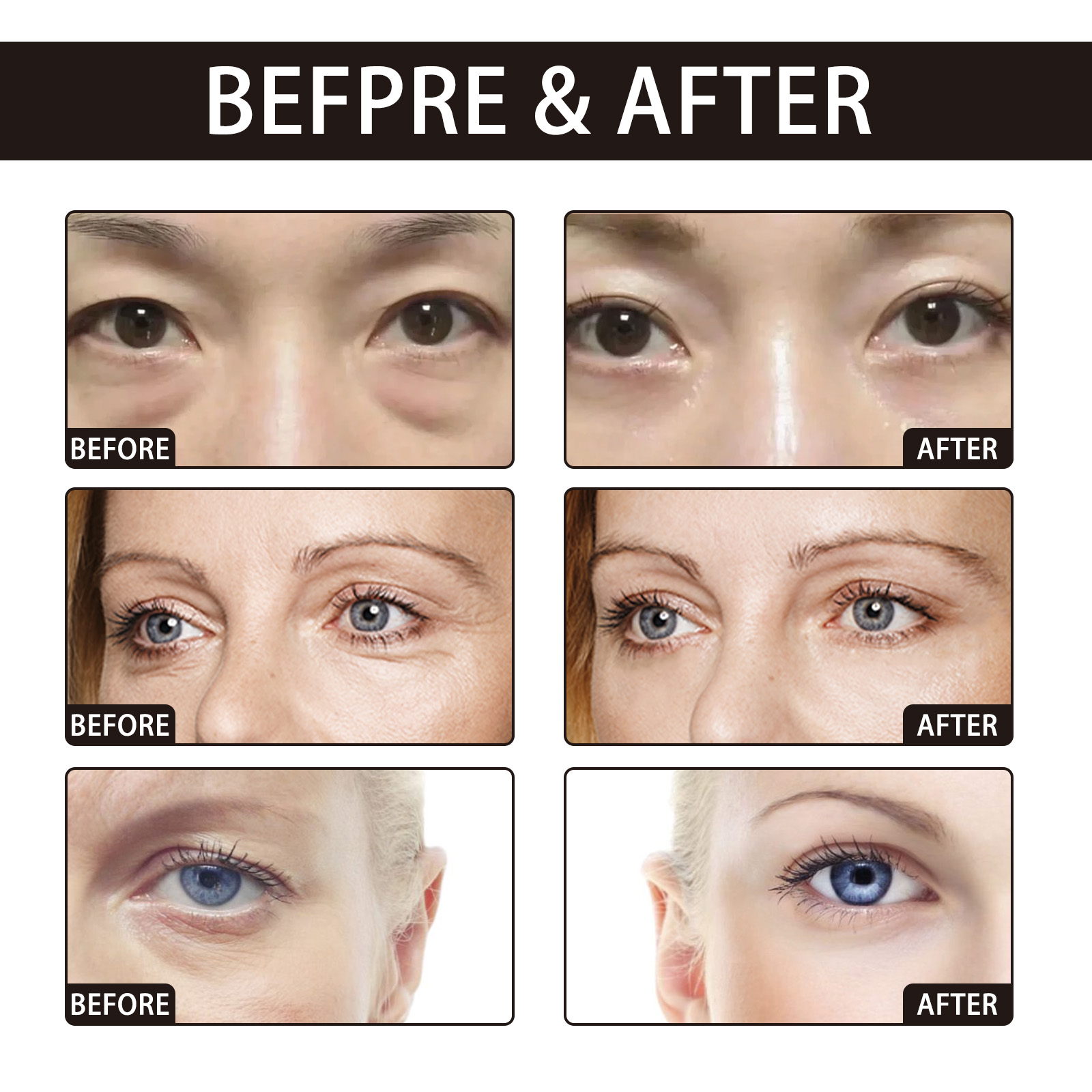OUHOE Retinol Eye Cream Anti-W - Women Bags Under Eyes ulasan dan harga