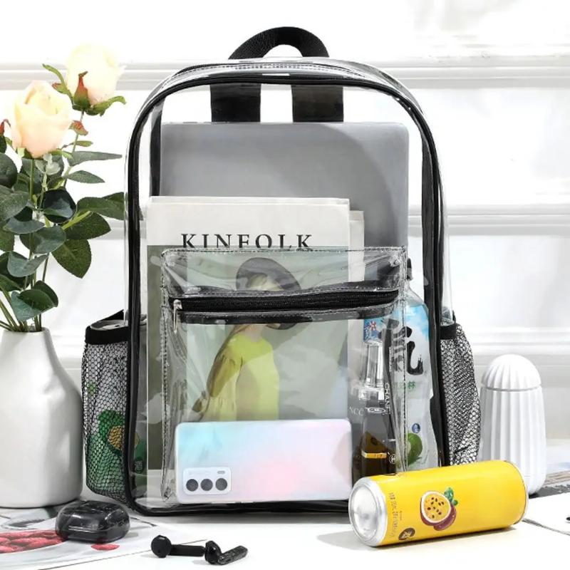 Transparent PVC Backpack Outdo - Women'S Xl Bags ulasan dan harga