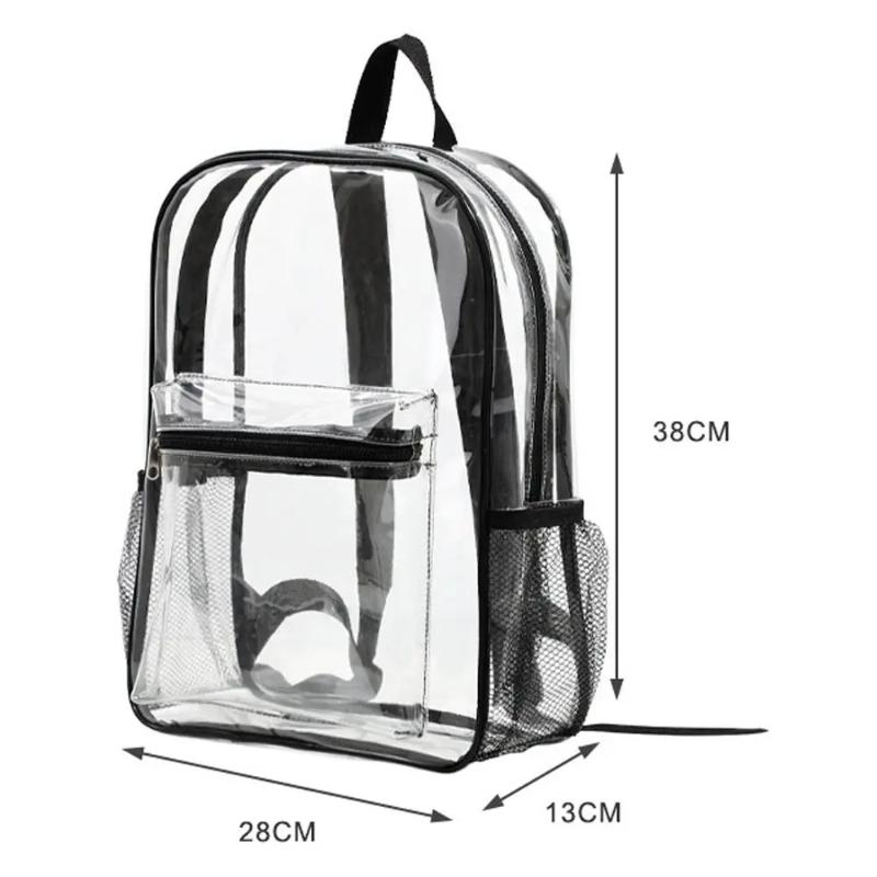 Transparent PVC Backpack Outdo - Women'S Xl Bags ulasan dan harga