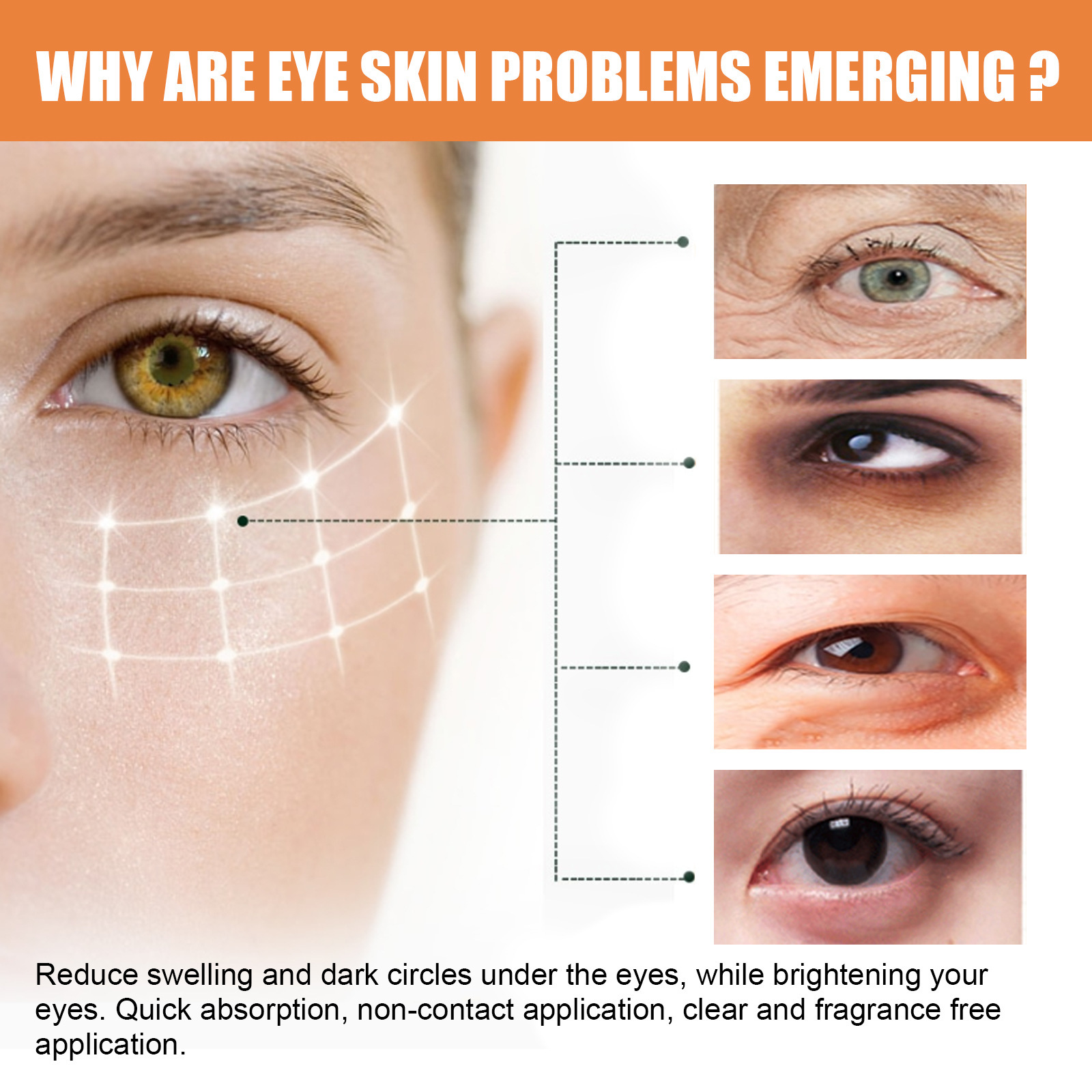Eye Stick Vitamin C Fading Eye - Women Bags Under Eyes ulasan dan harga