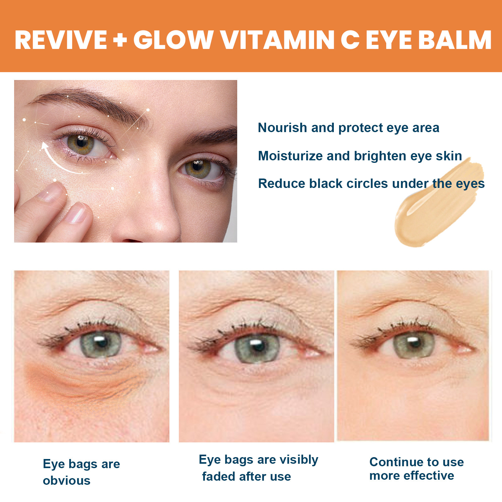 Eye Stick Vitamin C Fading Eye - Women Bags Under Eyes ulasan dan harga