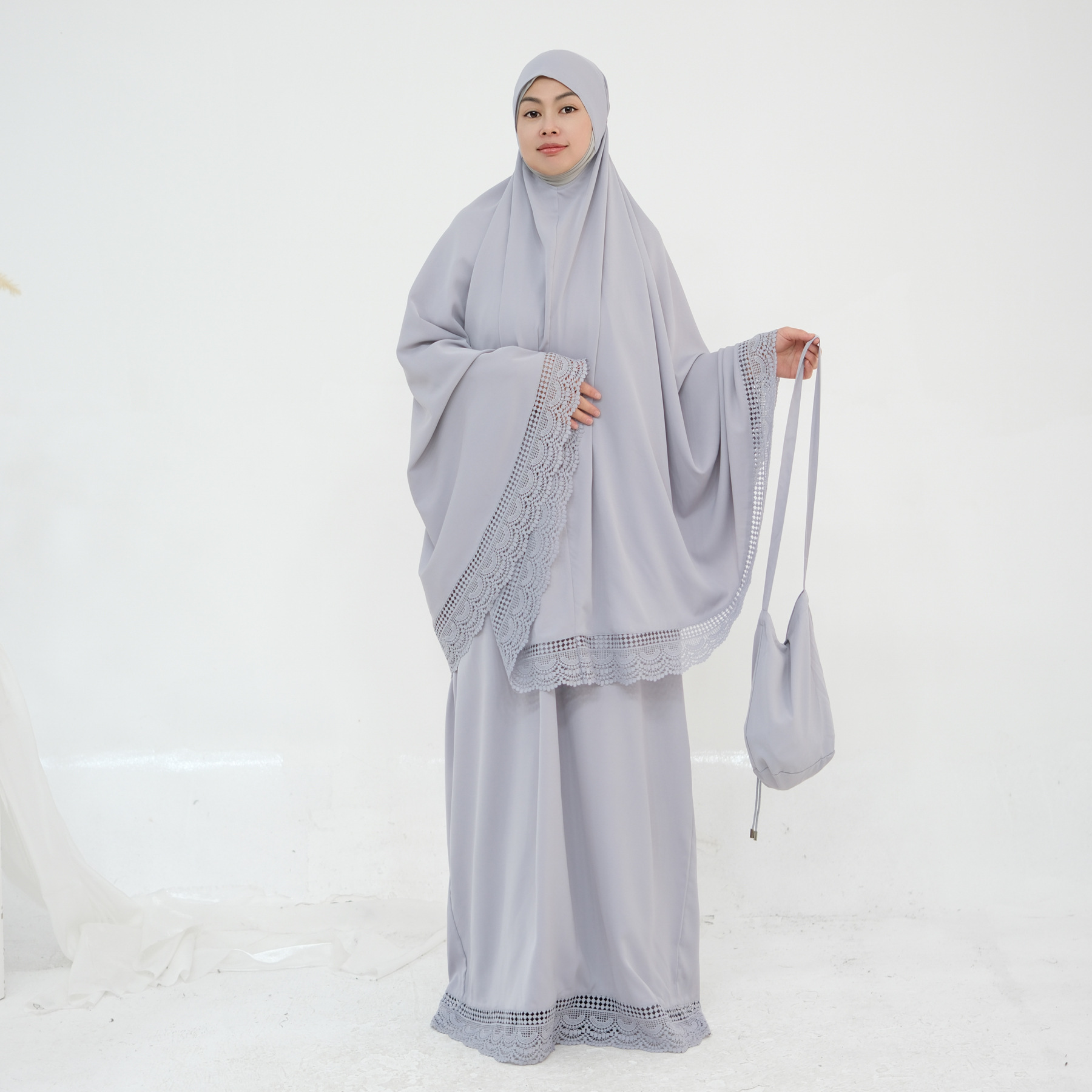4PCS Muslim Women Prayer Garme - Women Bags For Eid ulasan dan harga
