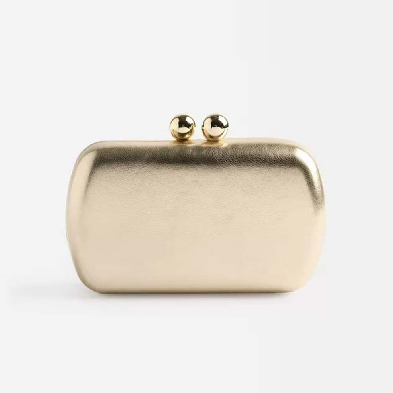 Fashion New Clutch Gold Should - Women Bags Gold ulasan dan harga