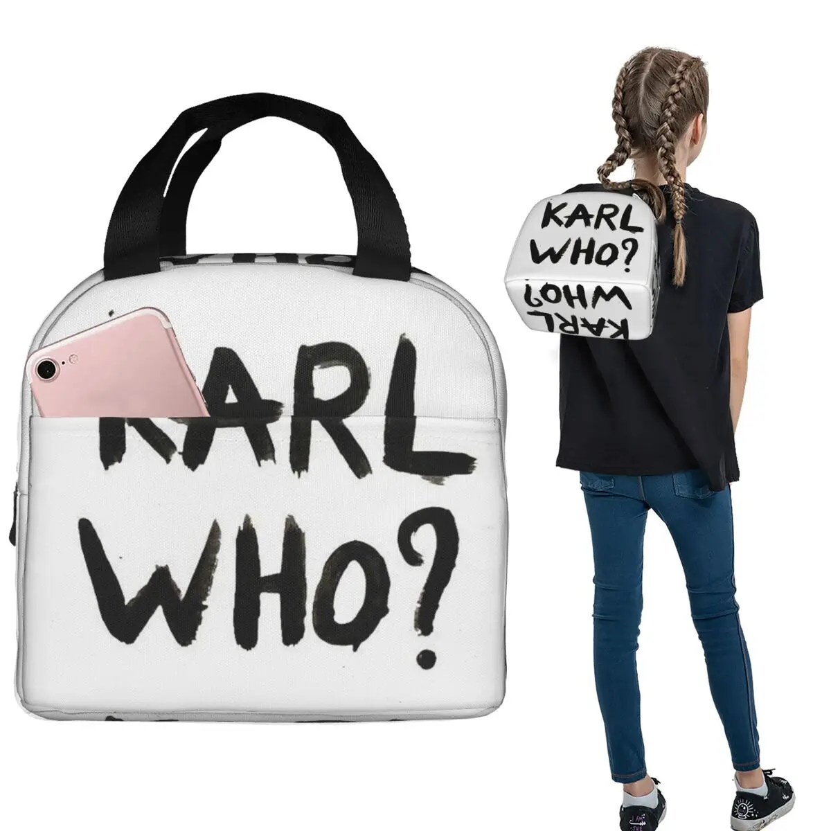 Karl Who Insulated Lunch Bag f - Women'S Karl Bags ulasan dan harga