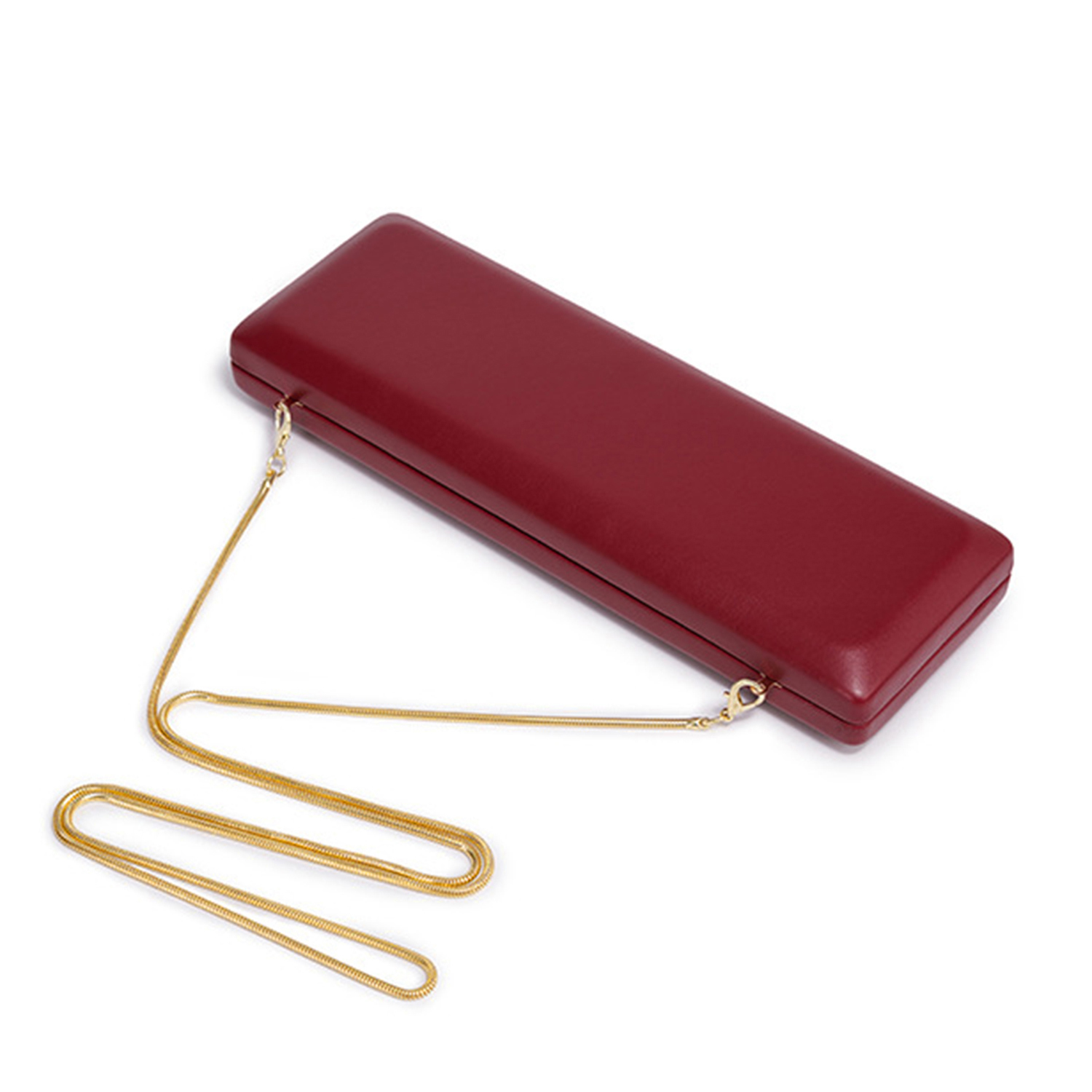 Elegant Red Evening Bag Minima - Women Bags Gold ulasan dan harga