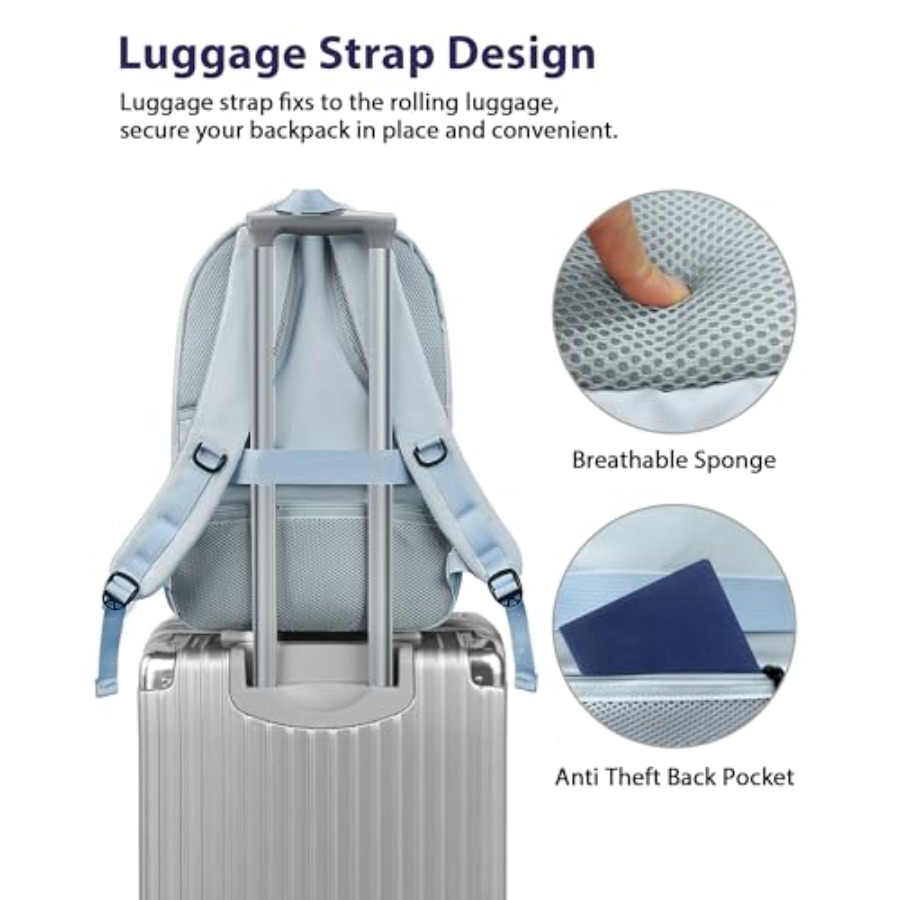 Laptop Backpack, Womens Large  - Women'S Bags For Work ulasan dan harga