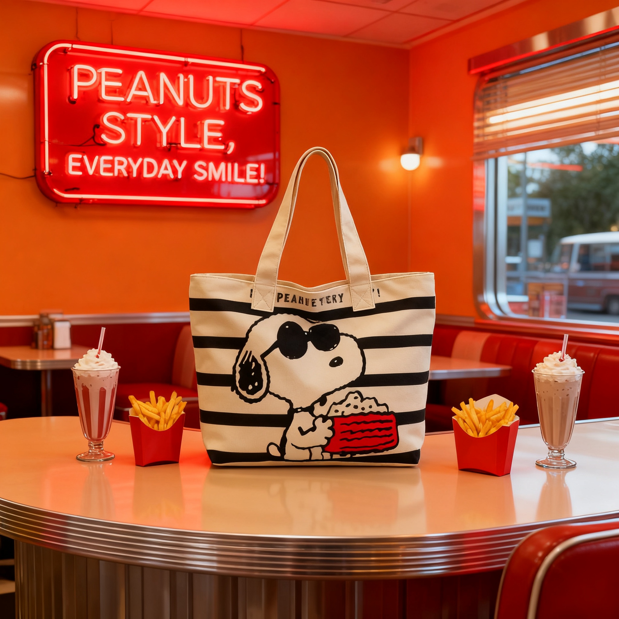 Snoopy Cartoon Large Capacity  - Women'S Xl Bags ulasan dan harga
