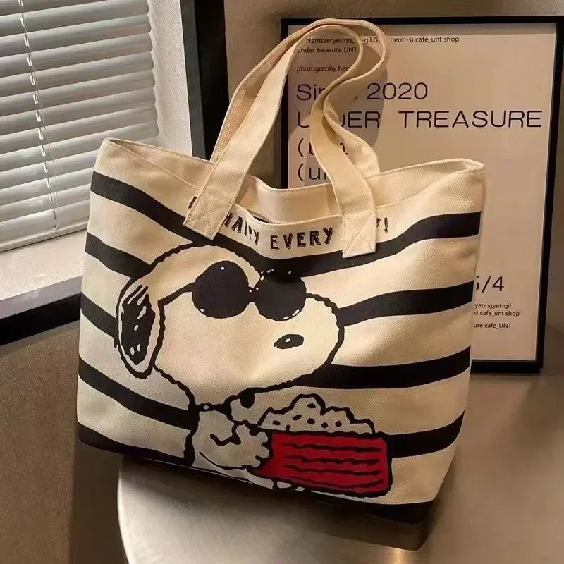 Snoopy Cartoon Large Capacity  - Women'S Xl Bags ulasan dan harga