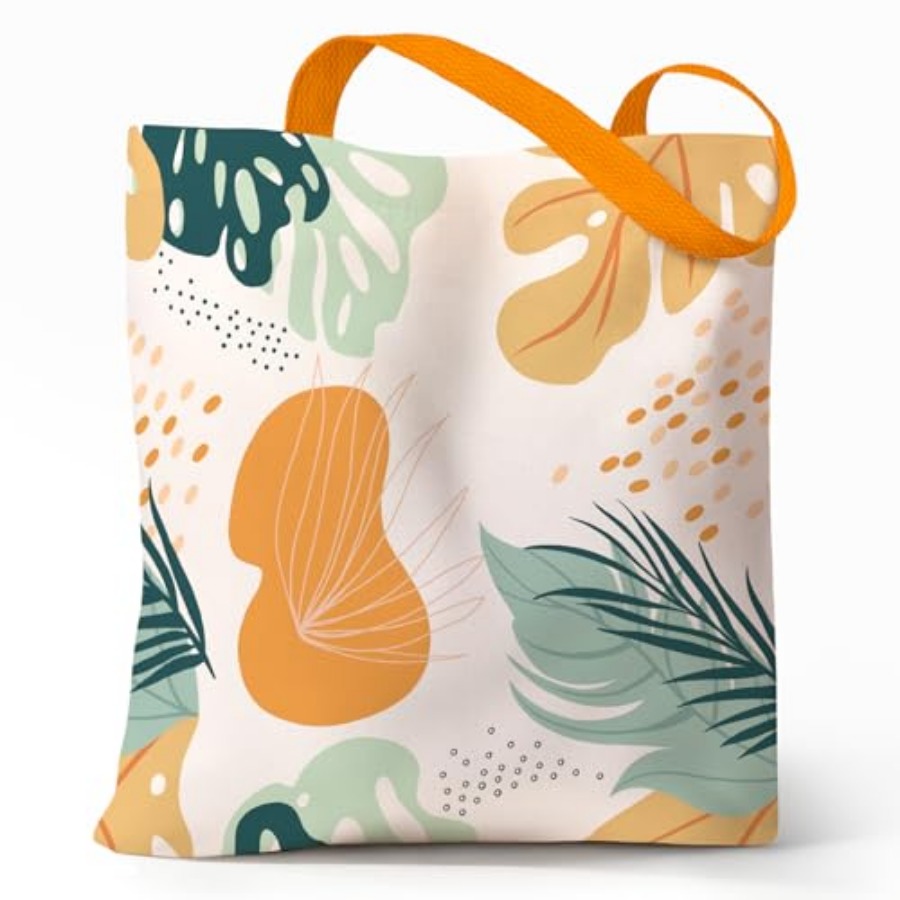 Cute Aesthetic Canvas Tote Bag - Women'S Bags For Work ulasan dan harga
