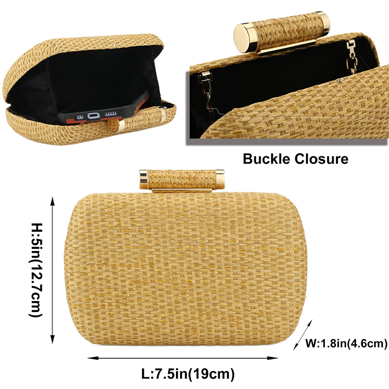 Straw Clutch Purse for Women W - Women Bags Zara ulasan dan harga