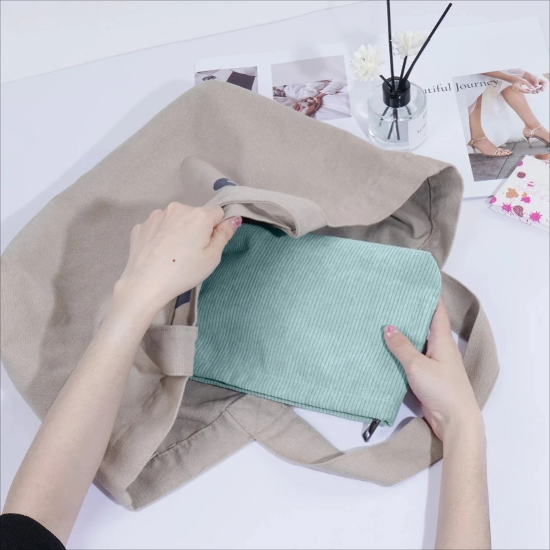 Corduroy Travel Cosmetic Bag P - Women'S Xl Bags ulasan dan harga