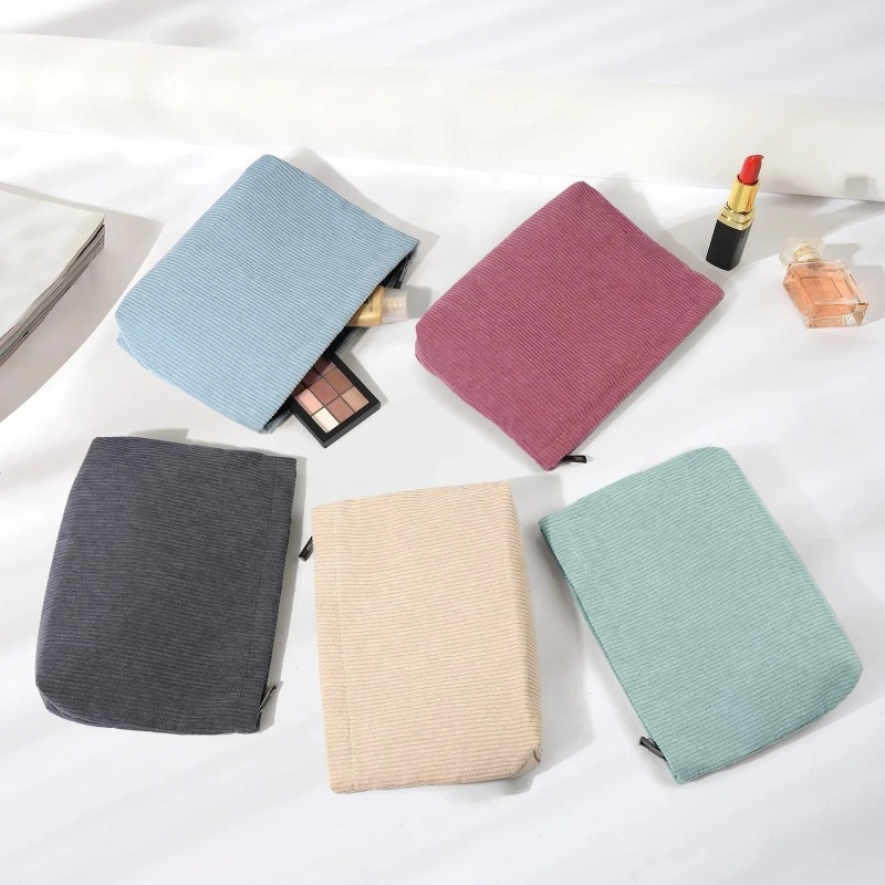 Corduroy Travel Cosmetic Bag P - Women'S Xl Bags ulasan dan harga