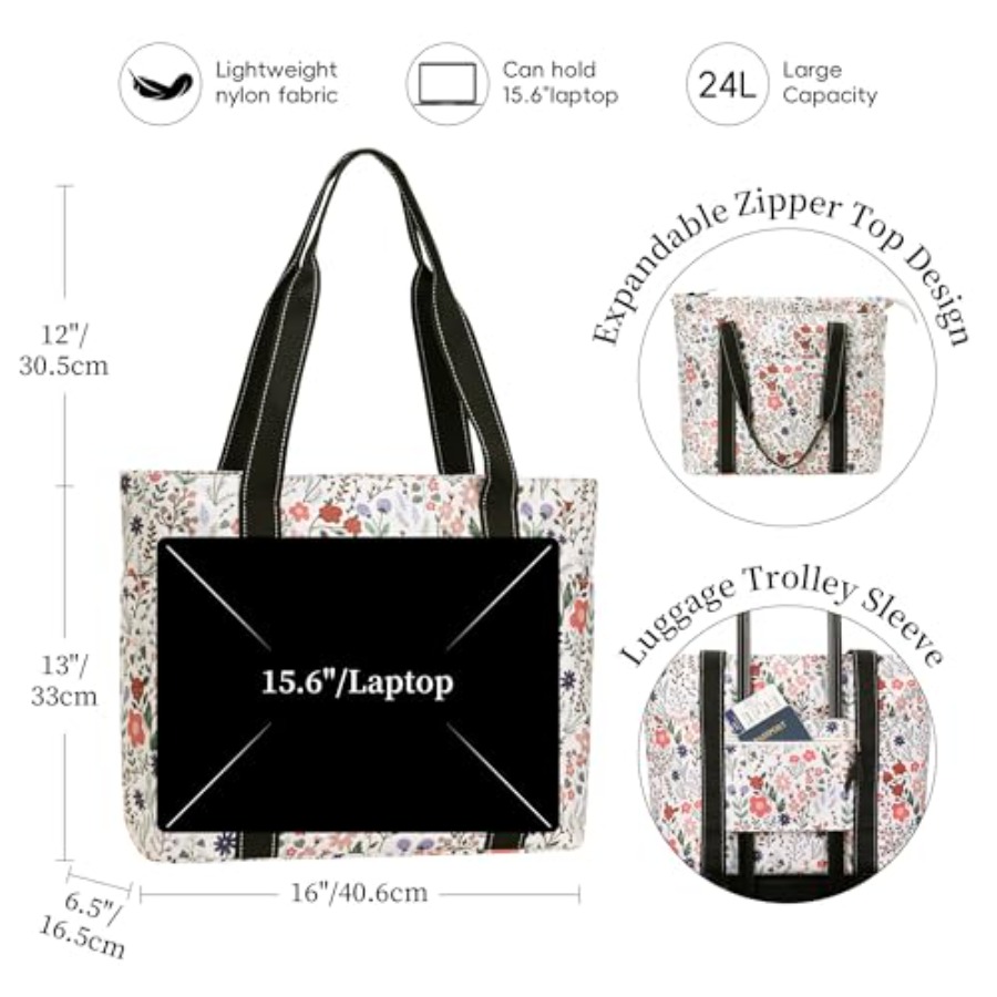 Tote Bag for Women with Laptop - Women'S Bags For Work ulasan dan harga