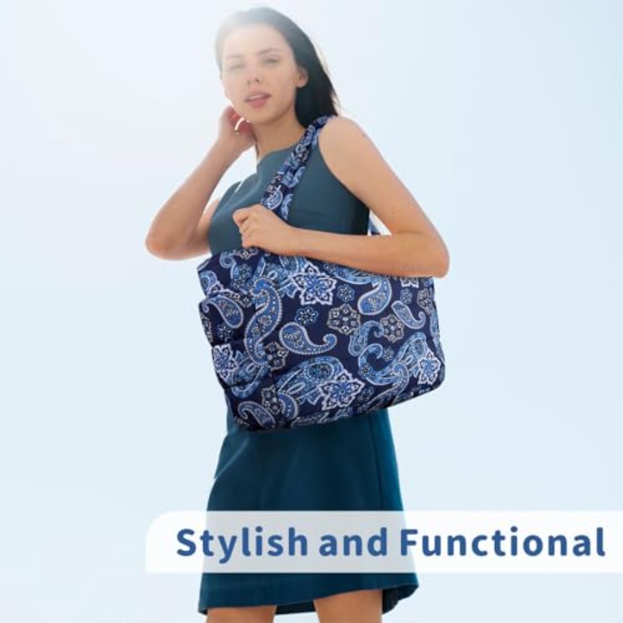 TOPDesign Puffer Tote Bag for  - Women'S Bags For Work ulasan dan harga